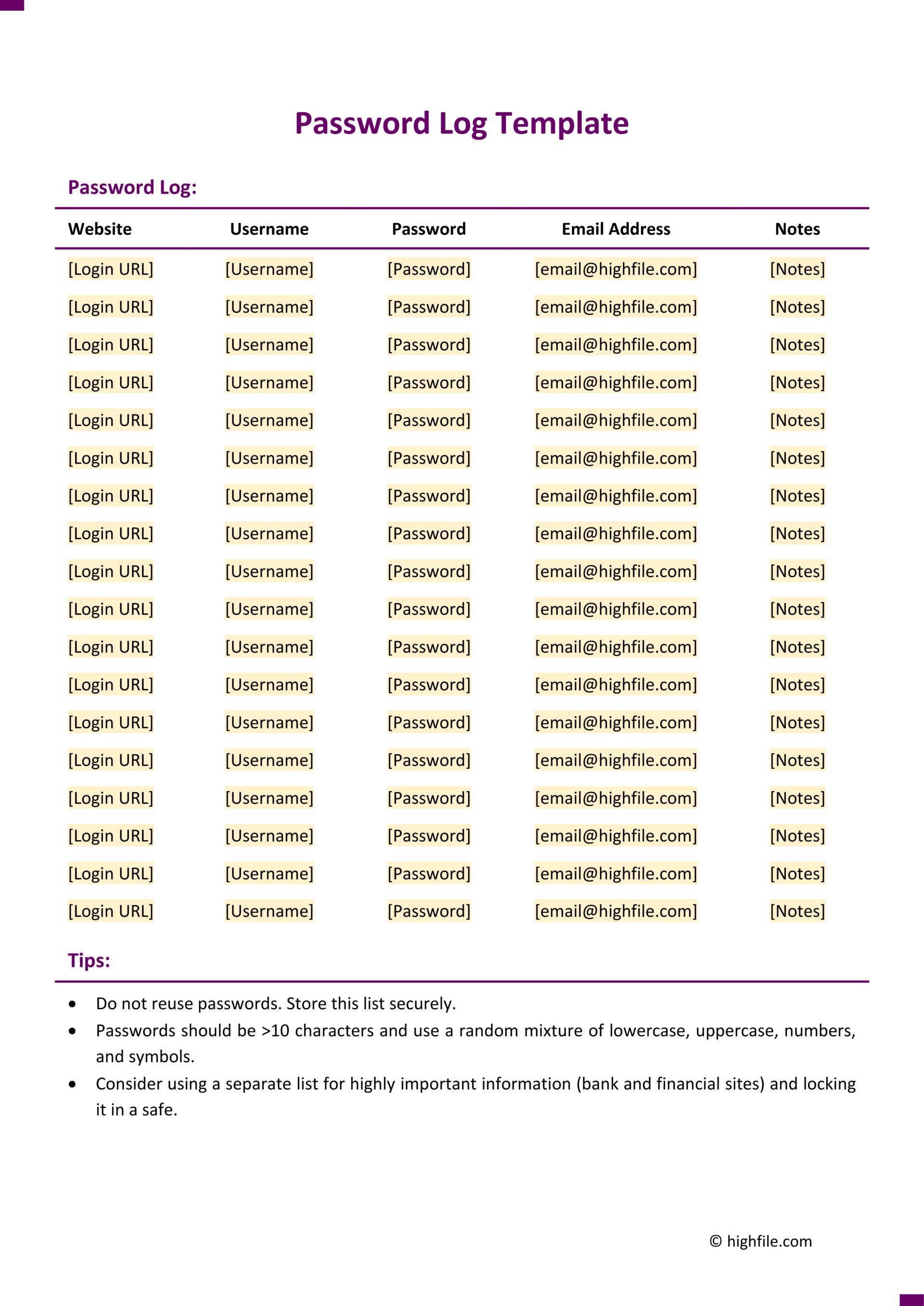 Driver Log Sheet Word PDF Google Docs Highfile driver-log-sheet-word-pdf-google-docs-highfile