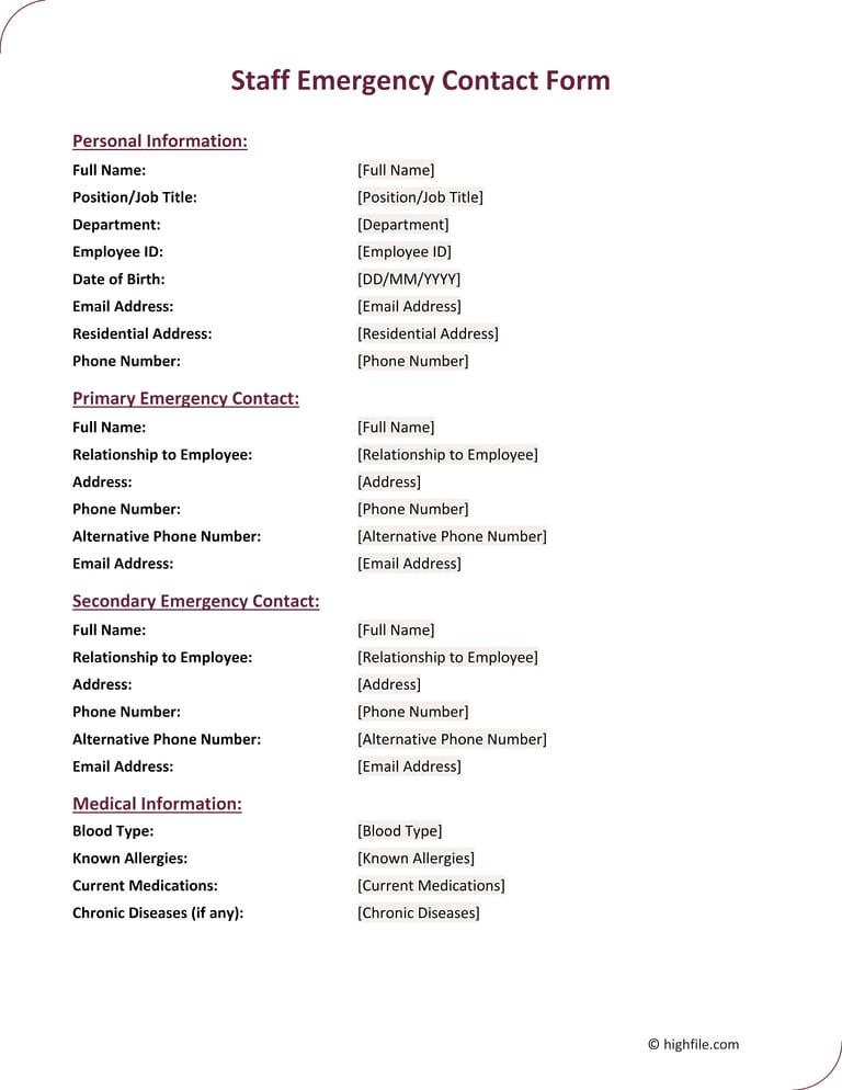 No Contact Agreement Template Word PDF Google Docs Highfile No Contact Agreement Template Word PDF Google Docs Highfile
