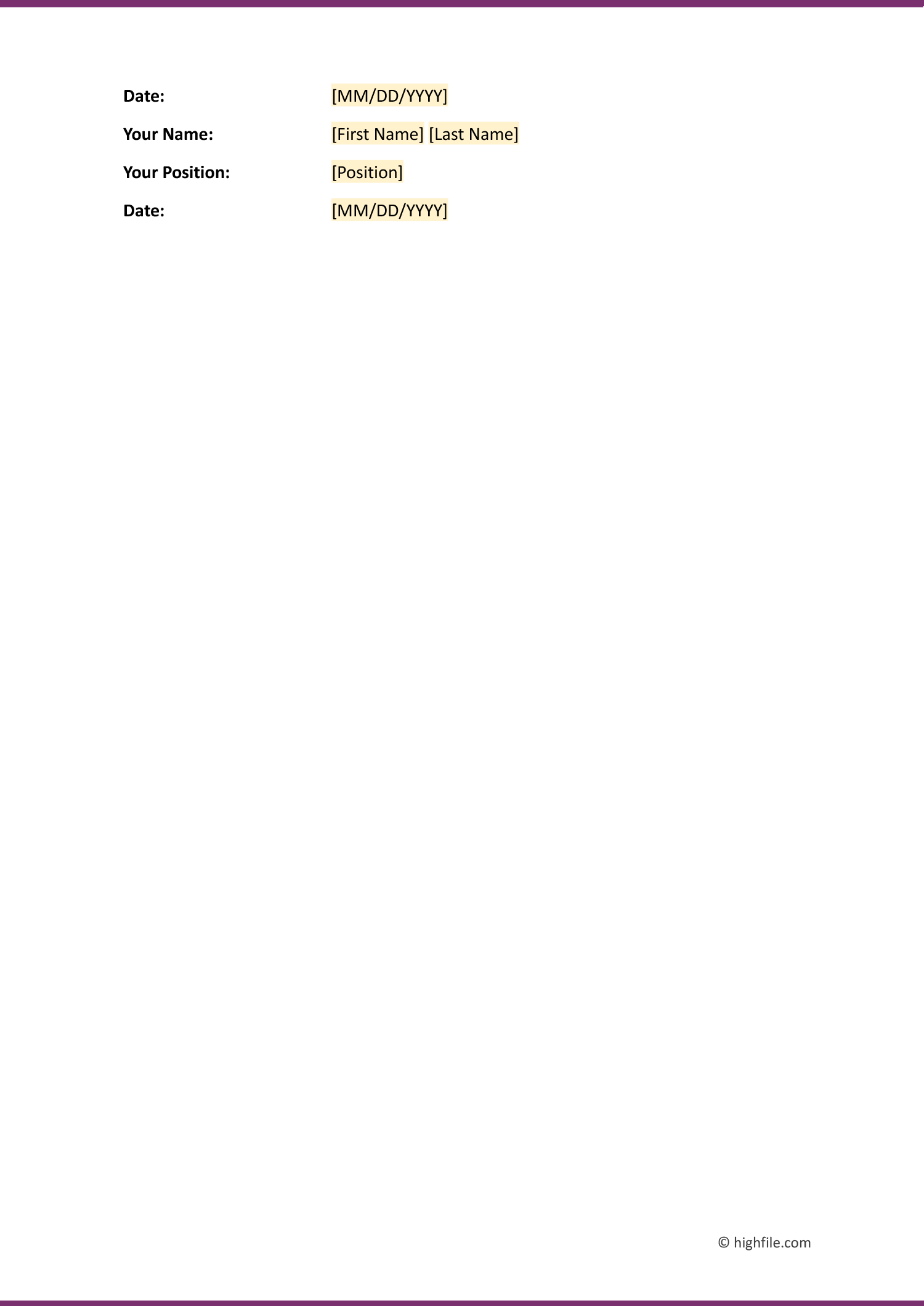 Construction Company Quote Template Word PDF Google Docs Highfile Construction Company Quote Template Word PDF Google Docs Highfile