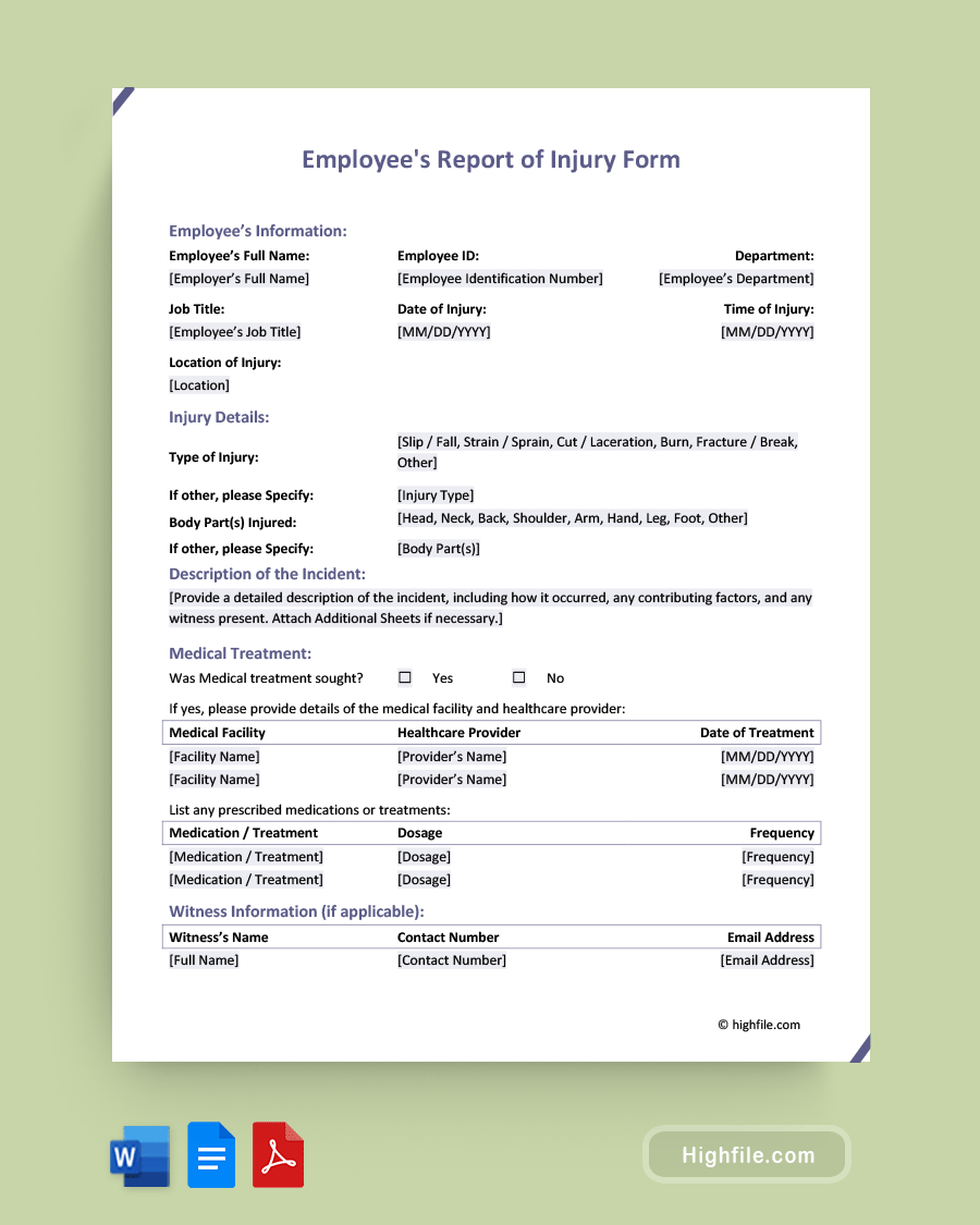 Employee Benefits Enrollment Form Template Word PDF Google Docs Employee Benefits Enrollment Form Template Word PDF Google Docs