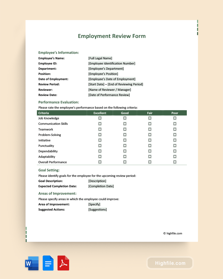 Employee Benefits Enrollment Form Template Word PDF Google Docs Employee Benefits Enrollment Form Template Word PDF Google Docs