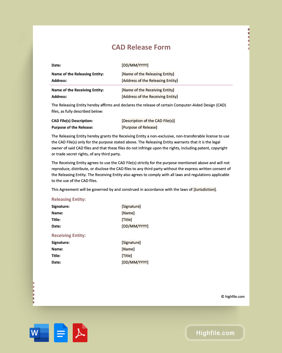 Jail Release Form Word PDF Google Docs Highfile jail-release-form-word-pdf-google-docs-highfile