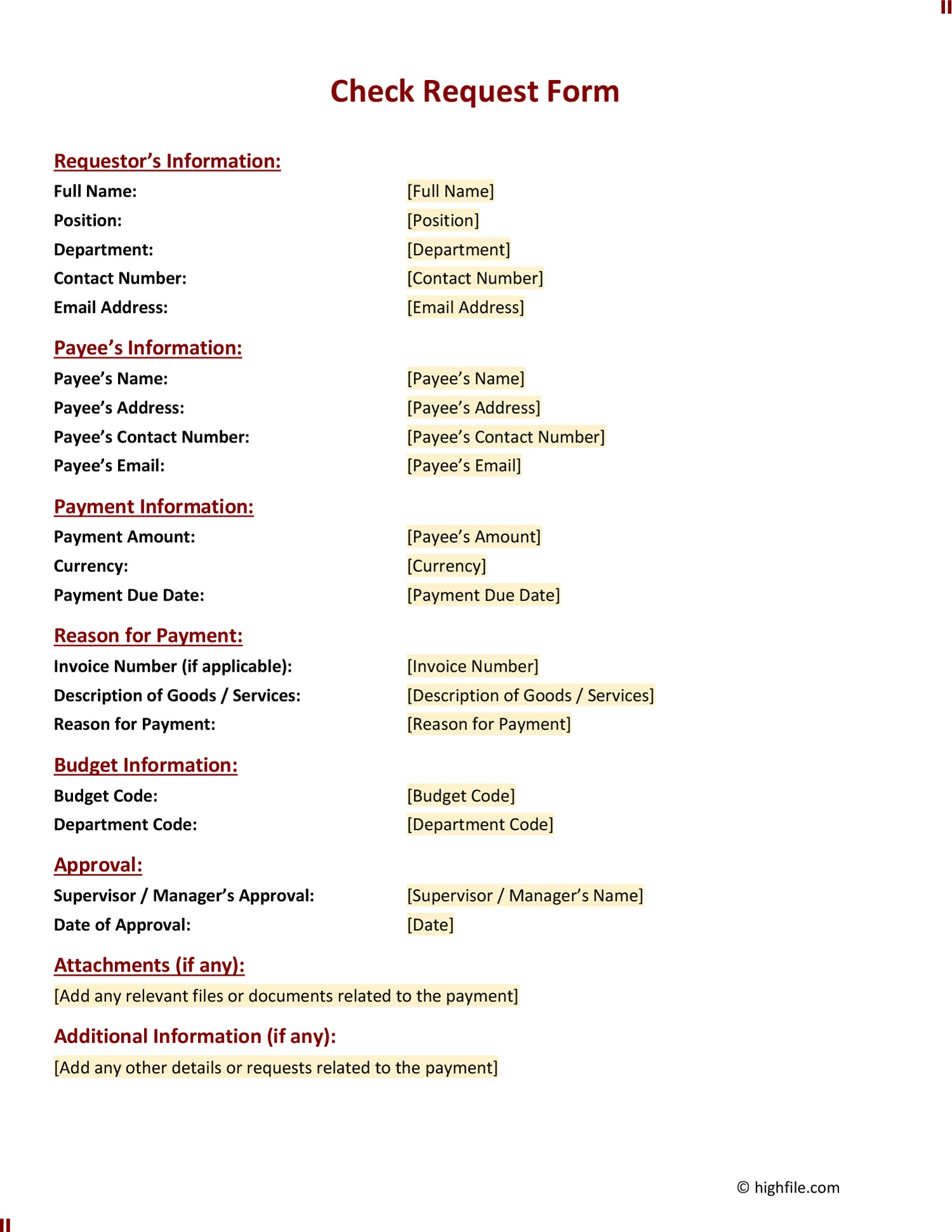 Free Donation Request Form Template Word PDF Docs Highfile Free Donation Request Form Template Word PDF Docs Highfile