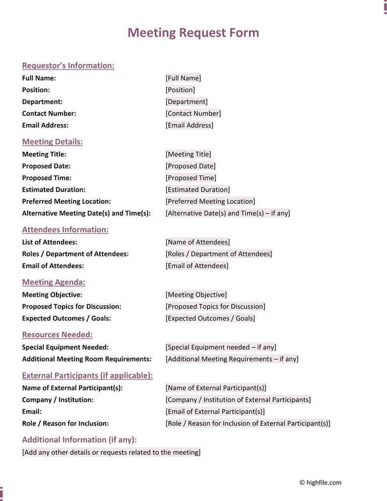 Blood Test Lab Request Form - Word | PDF | Google Docs - Highfile