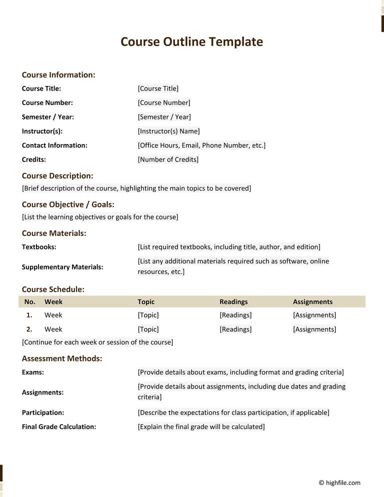 Term Paper Outline Template Word Google Docs Highfile Term Paper Outline Template Word Google Docs Highfile