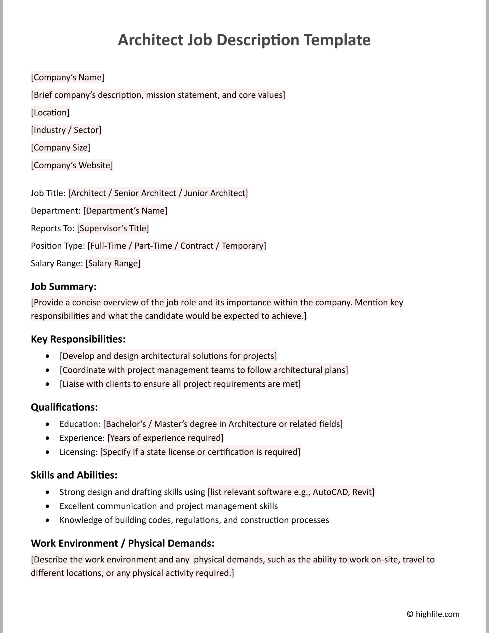 Sales Job Description Template Word Google Docs Highfile sales-job-description-template-word-google-docs-highfile