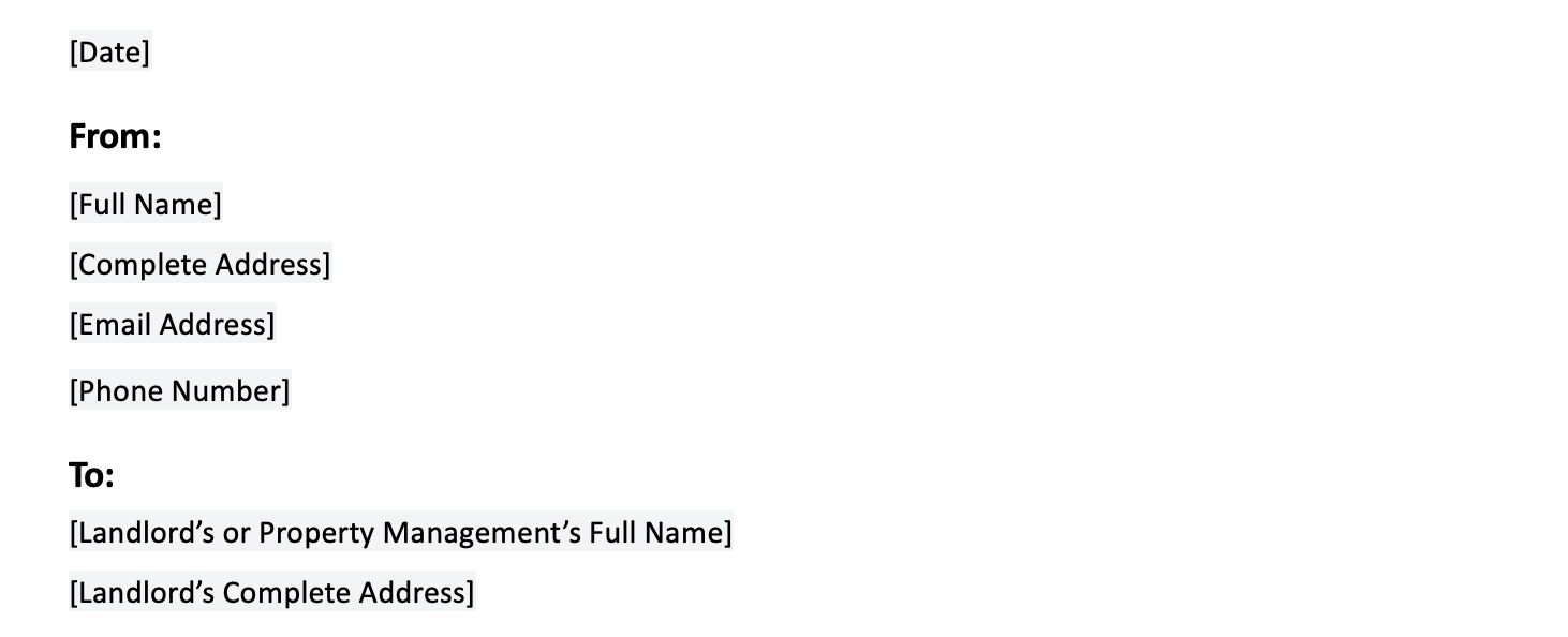 Fill in Basic Contact Information