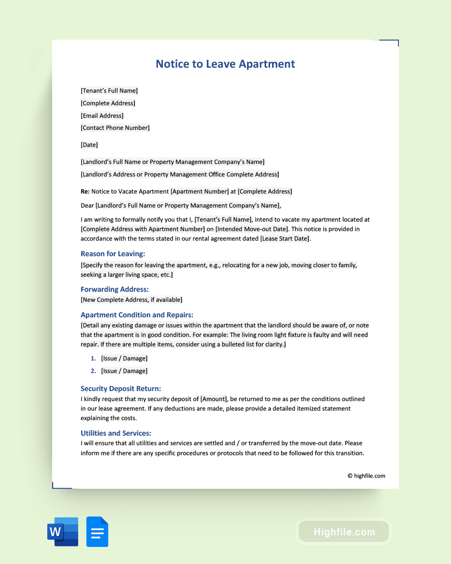 Simple Letter of Resignation Template Word Google Docs Highfile Simple Letter of Resignation Template Word Google Docs Highfile