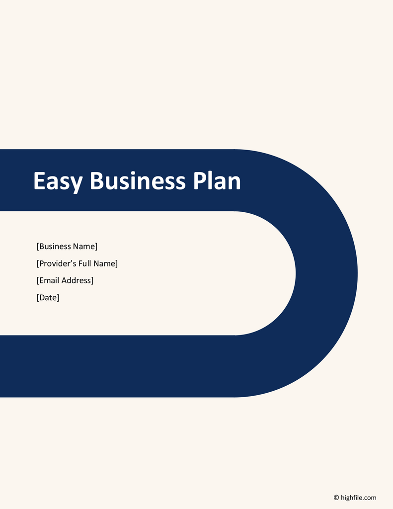 How to Write a Business Plan: 10 Steps (with Templates) - Highfile
