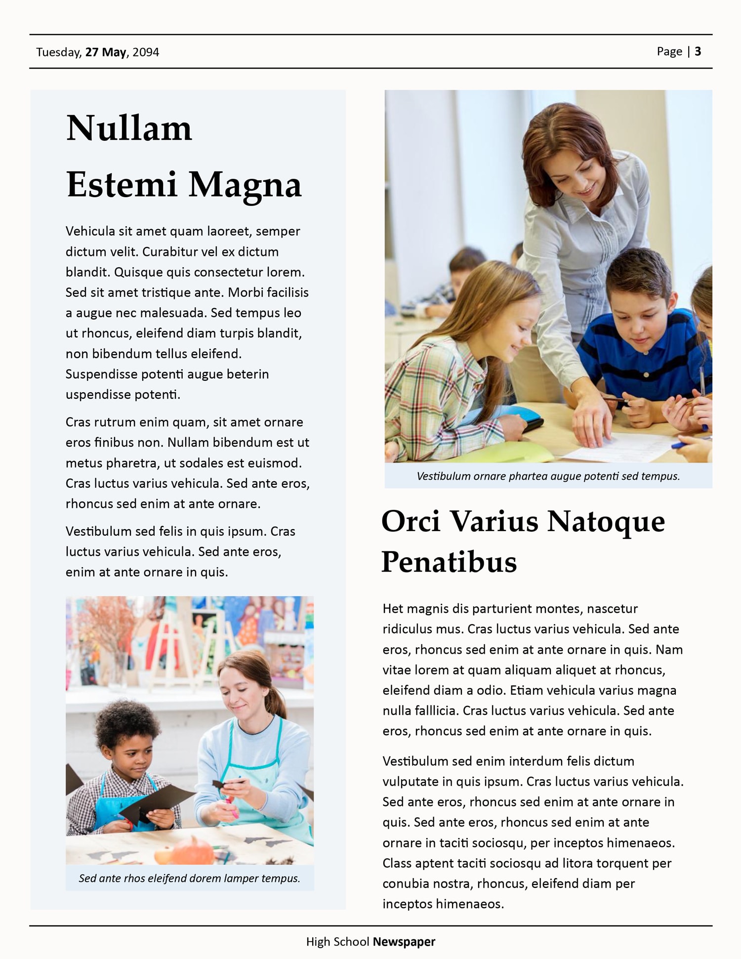 Editable Newspaper Template for Students Word Google Docs Highfile Editable Newspaper Template for Students Word Google Docs Highfile
