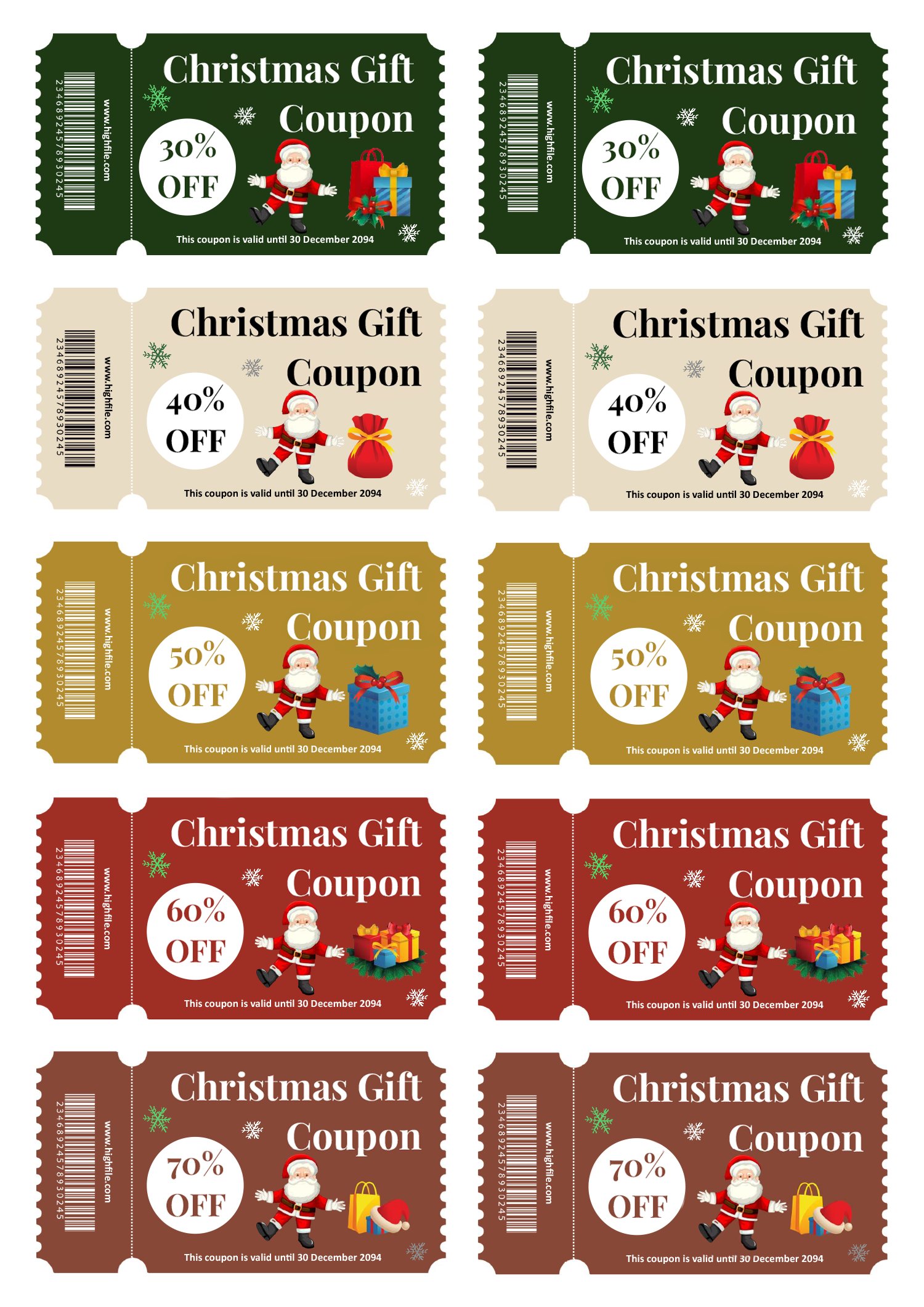 Free Food Gift Coupon Template PowerPoint Google Slides Highfile Free Food Gift Coupon Template PowerPoint Google Slides Highfile