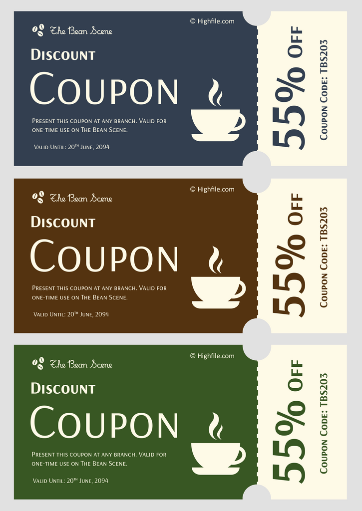 Free Editable Coupon Templates for Google Docs Highfile Free Editable Coupon Templates for Google Docs Highfile