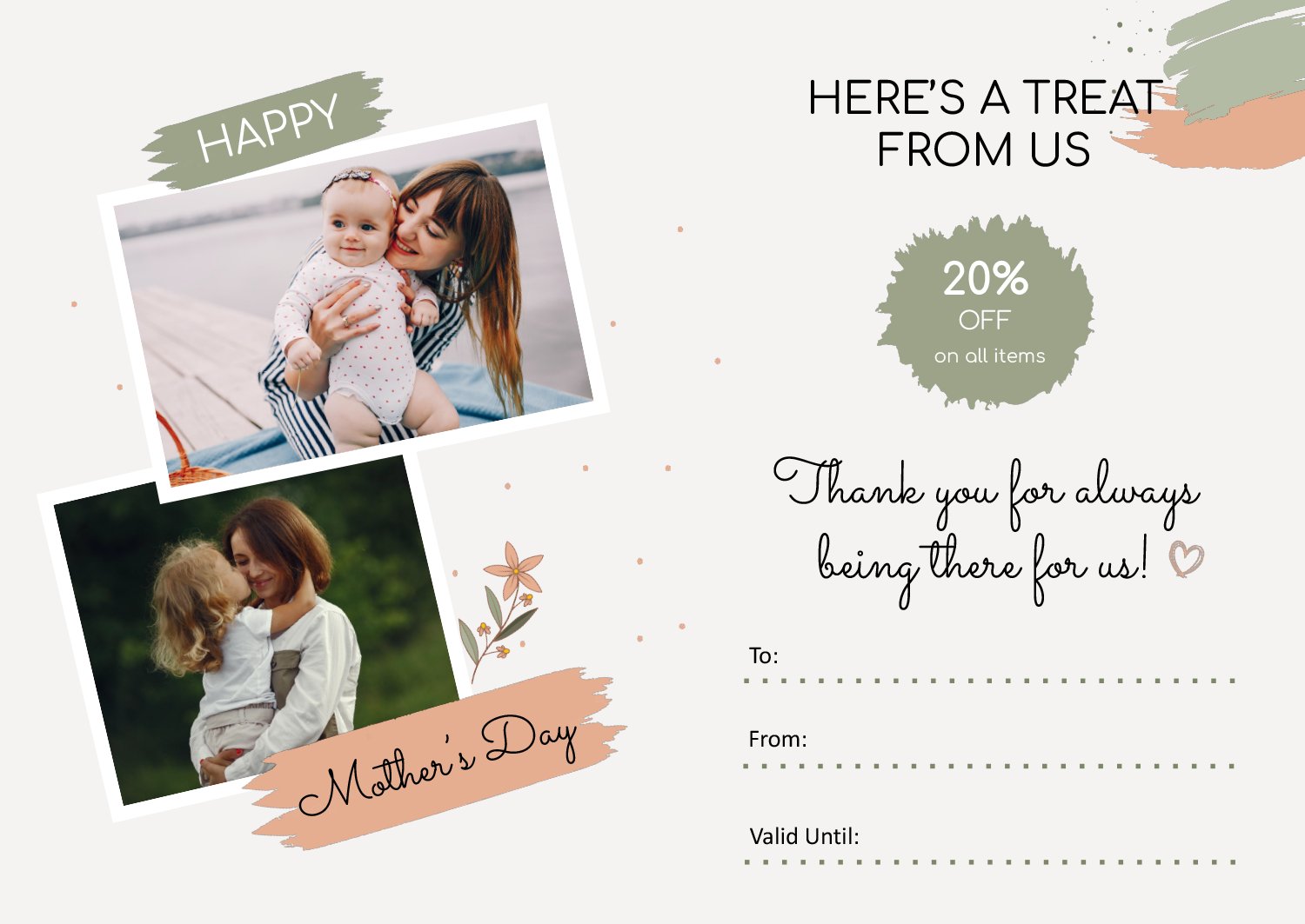 Free Mother #39 s Day Gift Certificate Template Highfile Free Mother #39 s Day Gift Certificate Template Highfile