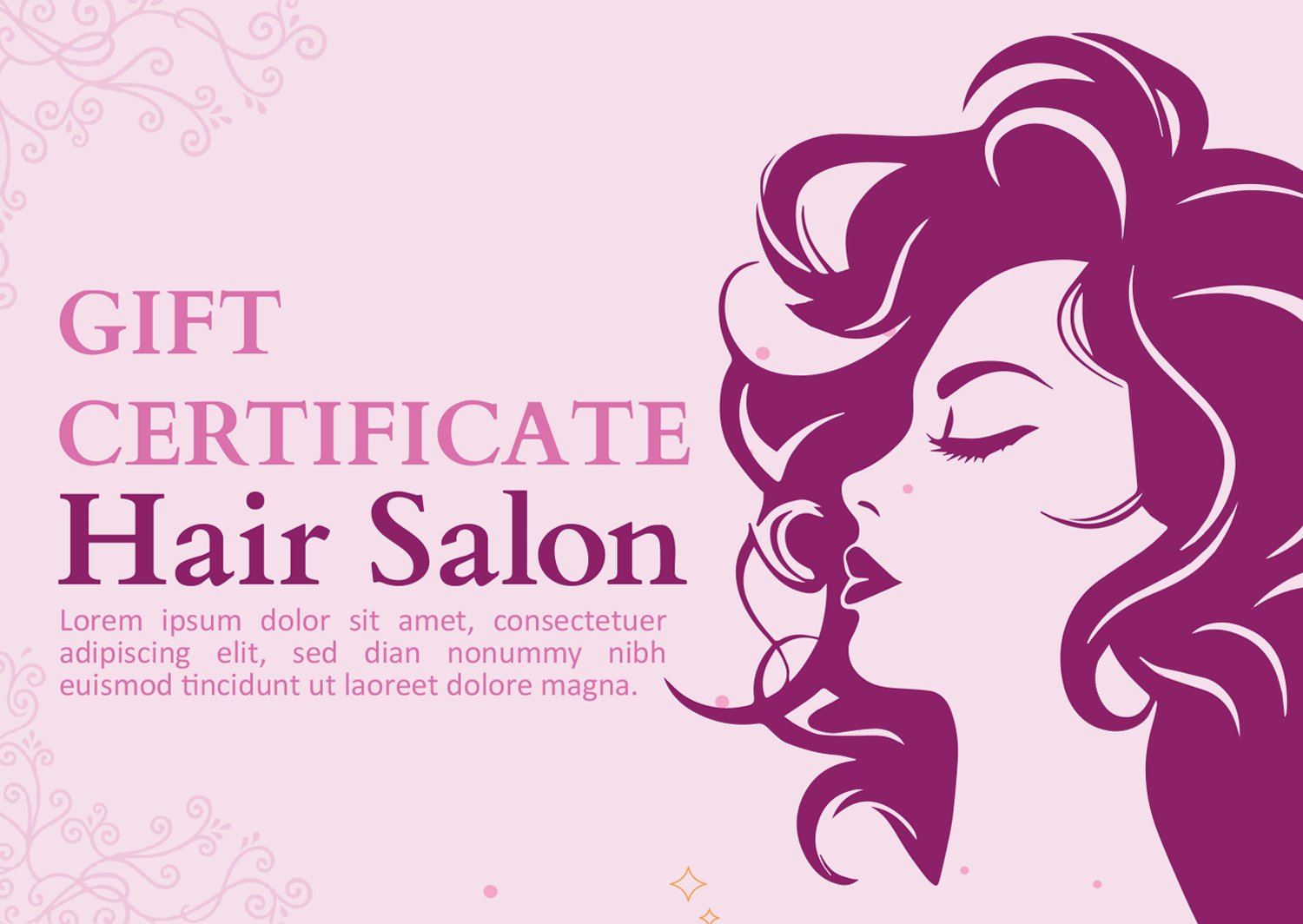 Hair Salon Gift Certificate Template Word Google Docs Highfile Hair Salon Gift Certificate Template Word Google Docs Highfile