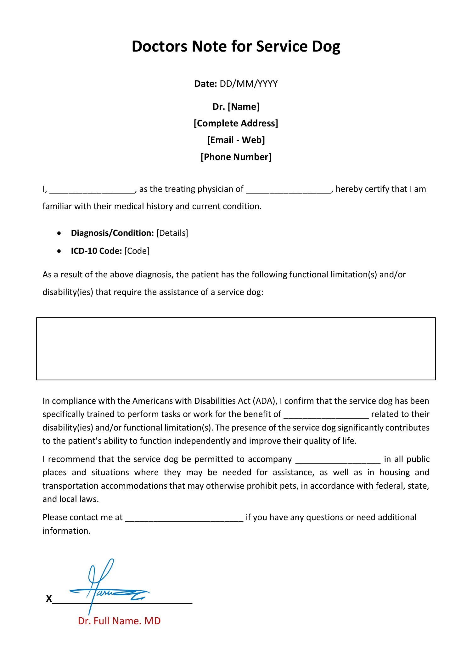 Doctors Excuse Note Template Word Google Docs PDF Doctors Excuse Note Template Word Google Docs PDF