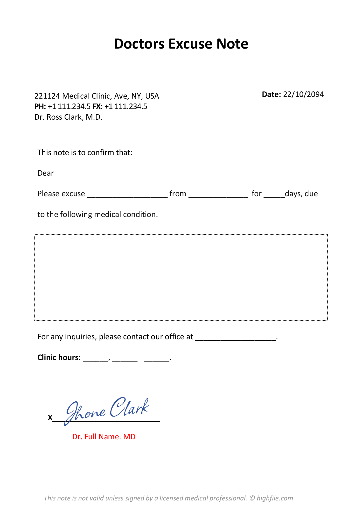 Mental Health Doctors Note Word PDF Google Docs Highfile Mental Health Doctors Note Word PDF Google Docs Highfile