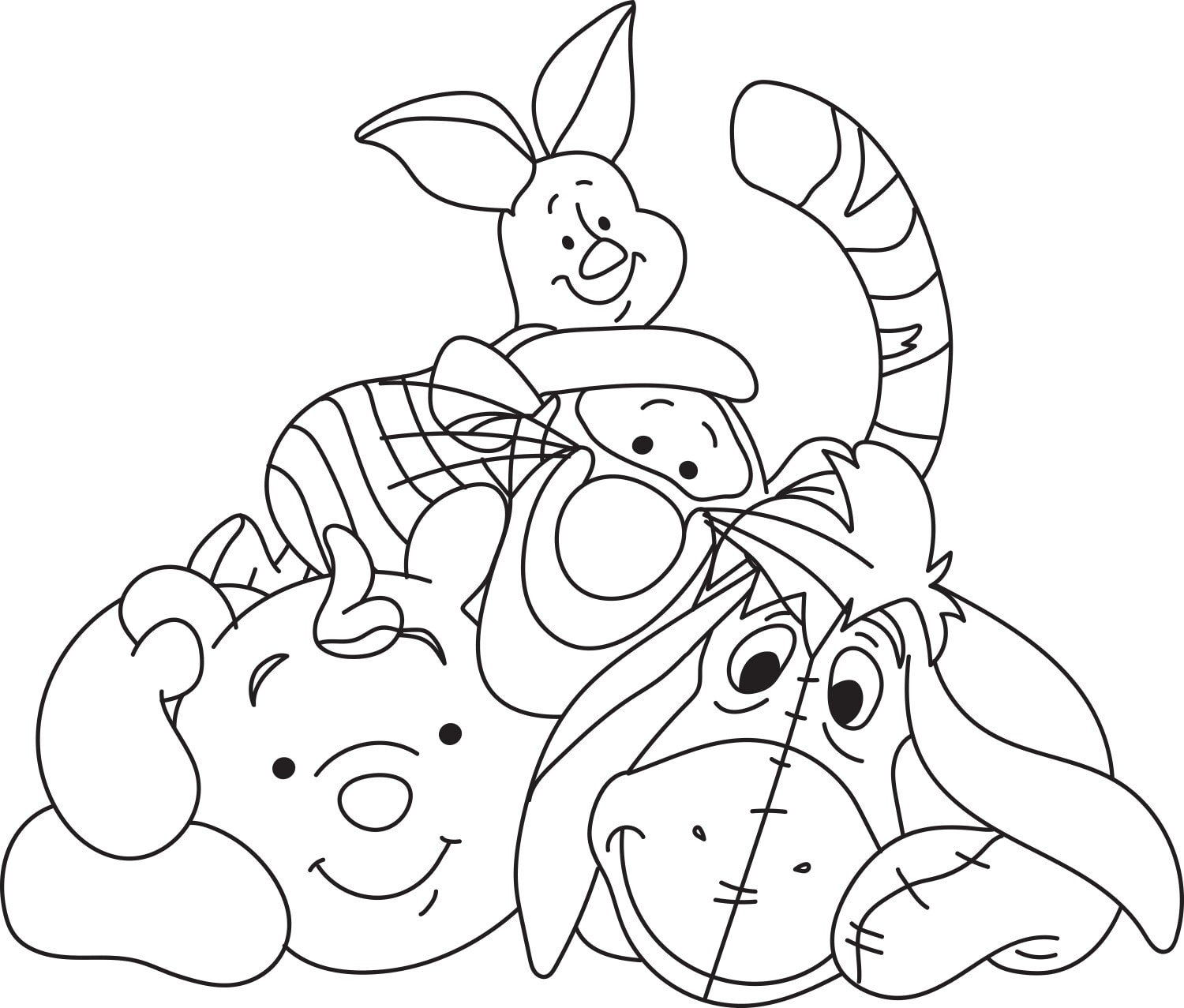 winnie-the-pooh-disney-coloring-page-pdf-highfile for Winnie The Pooh Free Printables Pdf Winnie the Pooh Disney Coloring Page - PDF - Highfile for Winnie The Pooh Free Printables Pdf