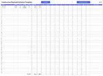 Construction Draw Schedule Template (Excel and Google Sheets) - Highfile