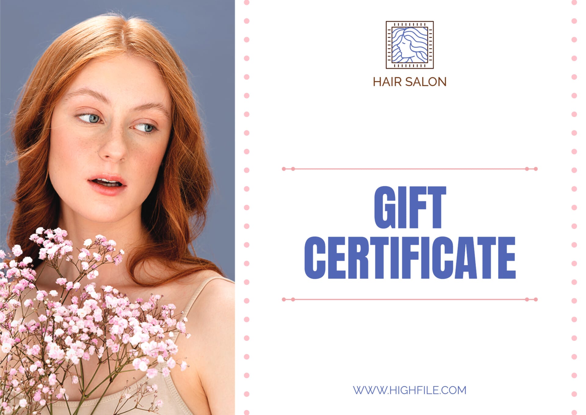 Free Editable Salon Gift Certificate Templates - Highfile free-editable-salon-gift-certificate-templates-highfile