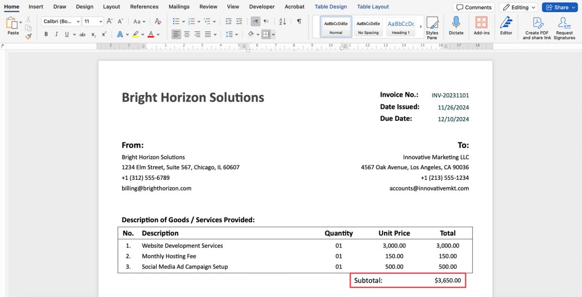 How to Write an Invoice: 10 Steps (with Templates) - Highfile