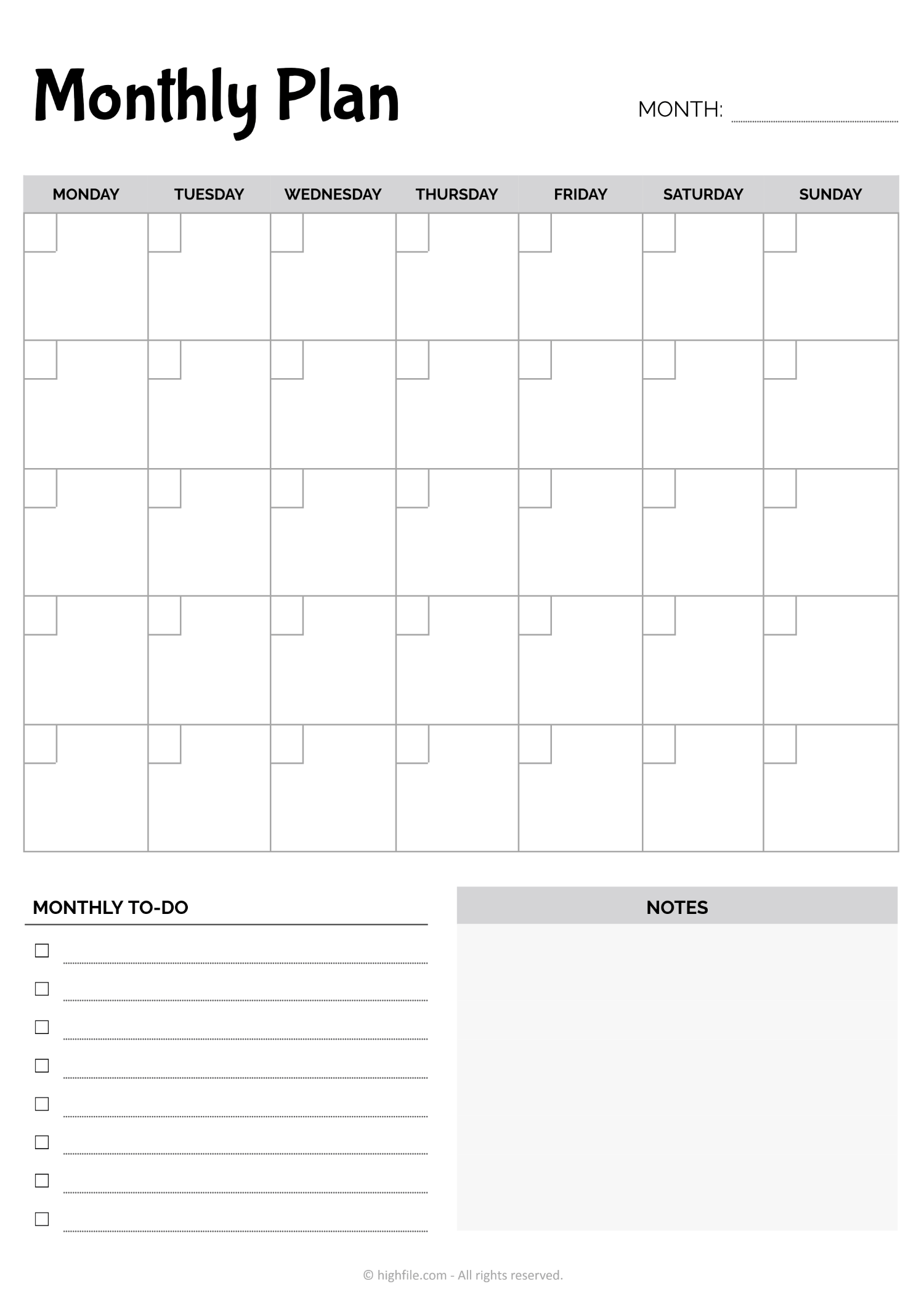 Blank Schedule Template Word Google Docs Highfile blank-schedule-template-word-google-docs-highfile