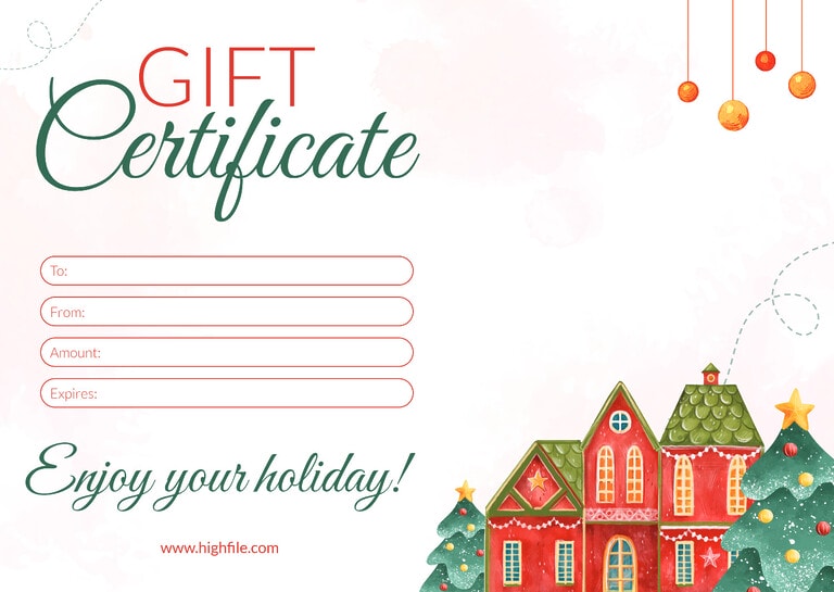 Free Vacation Gift Certificate Template Adobe Illustrator Photoshop Free Vacation Gift Certificate Template Adobe Illustrator Photoshop