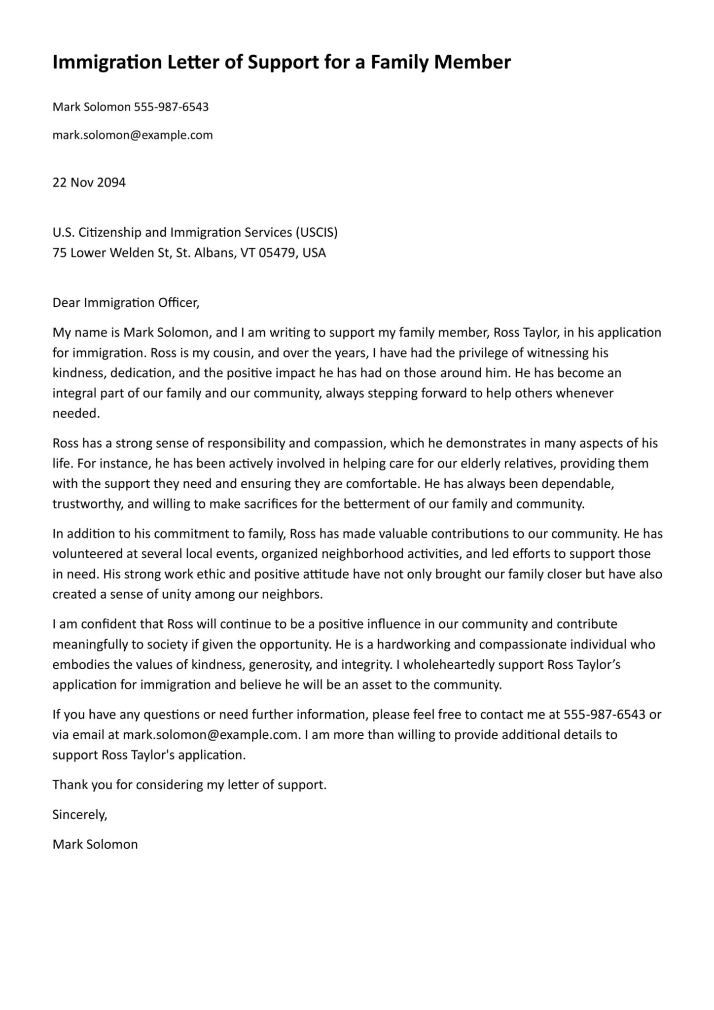 How to Write a Letter of Support: 8 Steps (with Templates) – Highfile