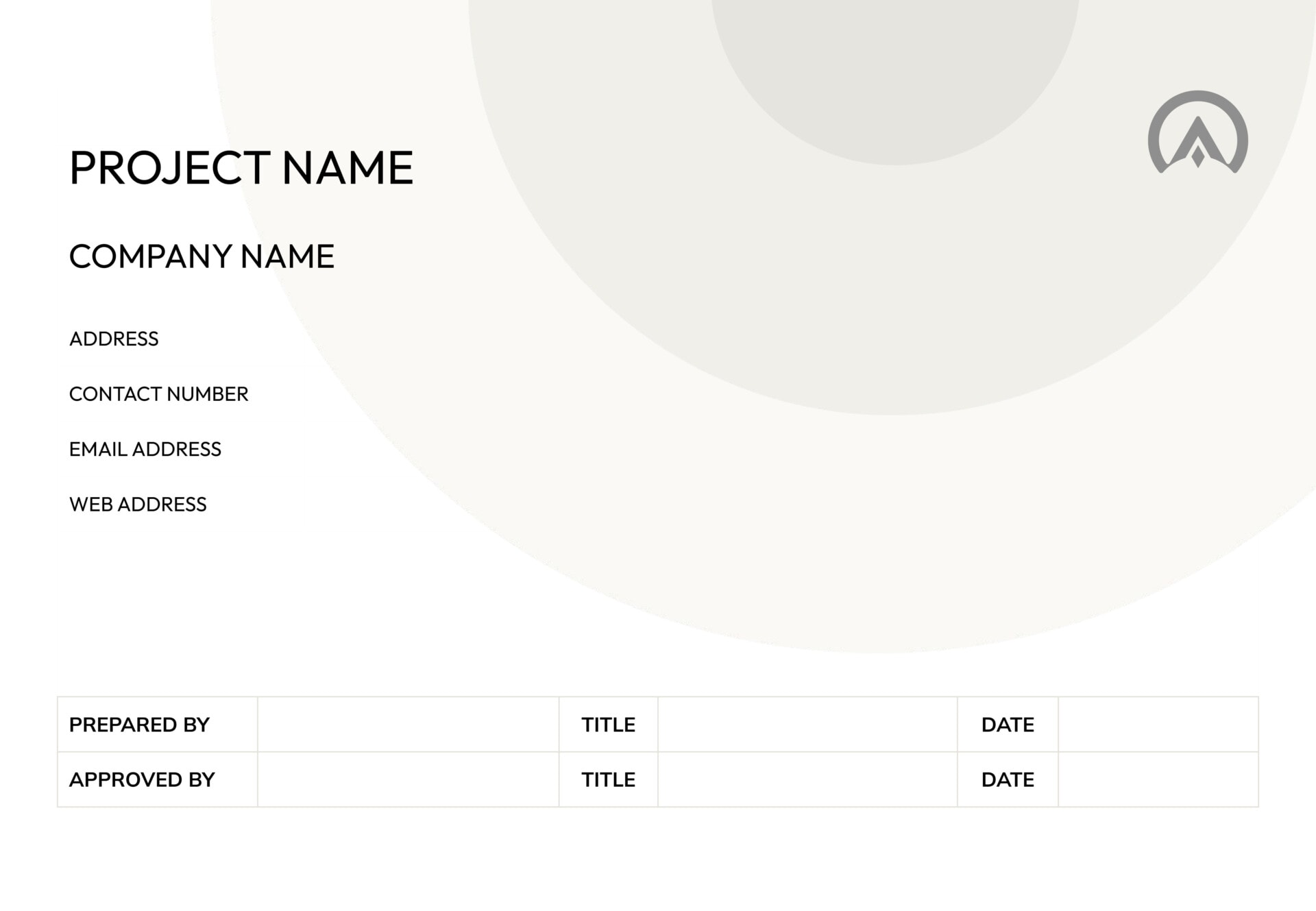 Minimal Project Timeline Template Highfile minimal-project-timeline-template-highfile