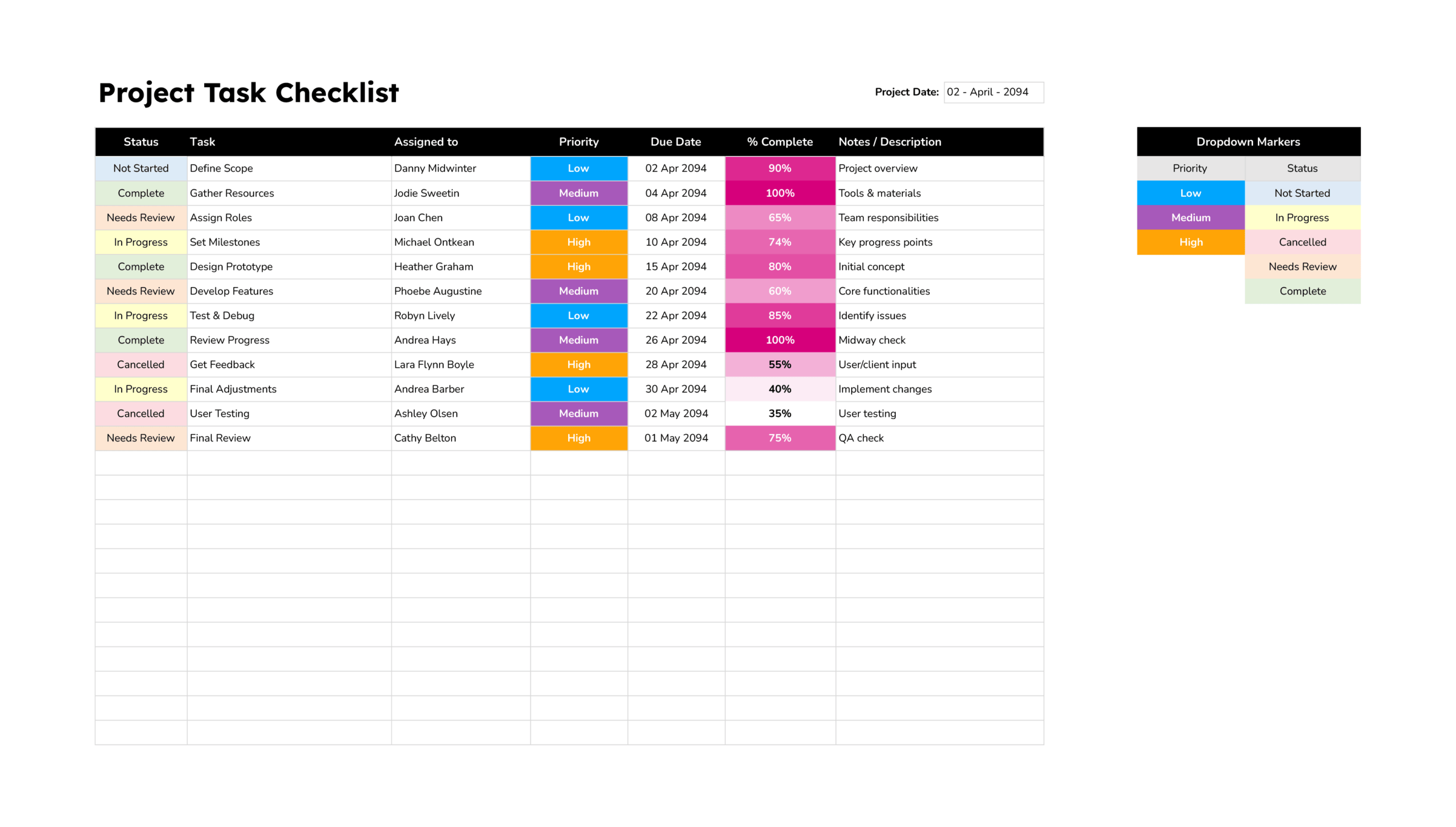 Printable Apartment Make Ready Checklist Form - Word | Google Docs | PDF